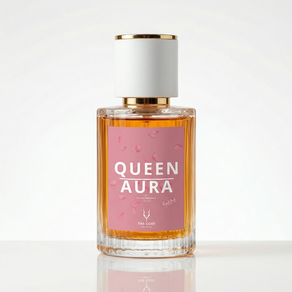 Queen Aura perfume by The Goat Fragrance, floral long lasting women scent Pakistan