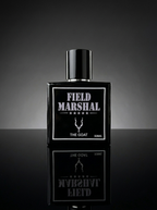 Field Marshal by The Goat Fragrance - black and silver 50ml eau de parfum bottle for men