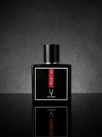 Project 804 by The Goat Fragrance - black and red 50ml eau de parfum bottle for men